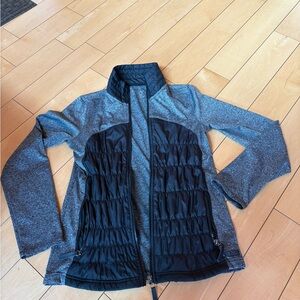 Marc New York Black and Gray Quilted  Jacket